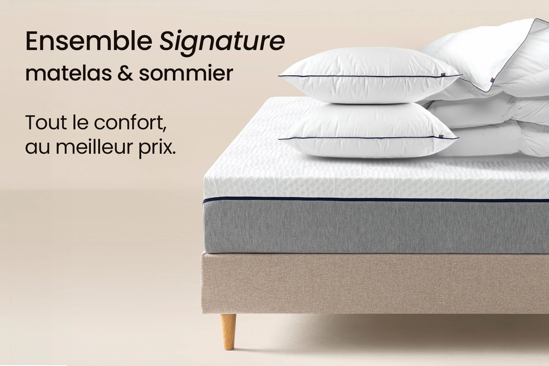 Ensembles matelas promotion